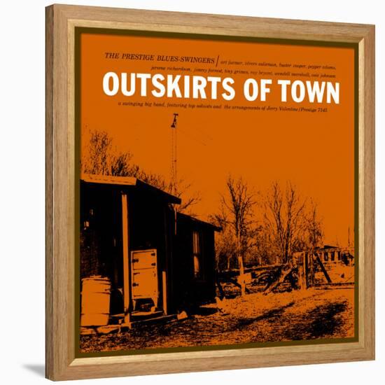 Outskirts of Town-null-Framed Stretched Canvas