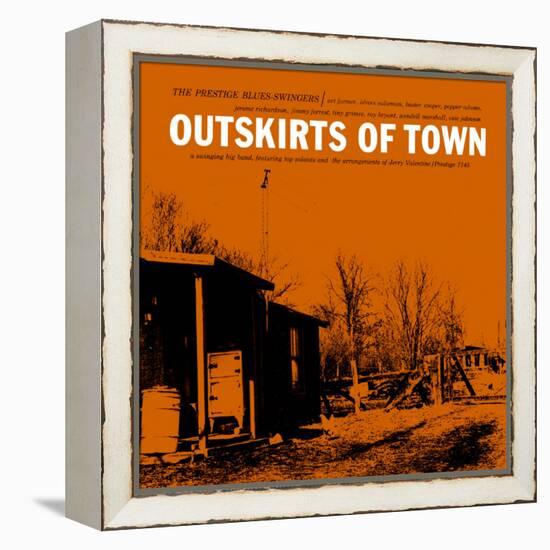 Outskirts of Town-null-Framed Stretched Canvas