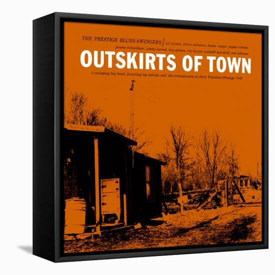 Outskirts of Town-null-Framed Stretched Canvas