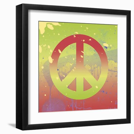 Outtasight Peace-Erin Clark-Framed Art Print