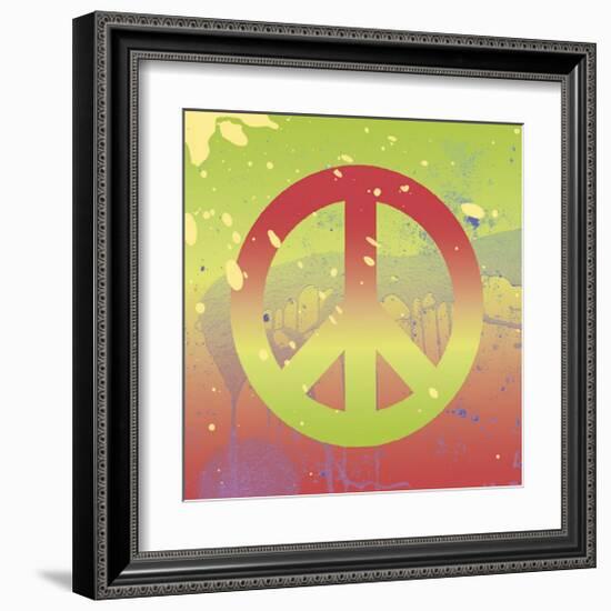 Outtasight Peace-Erin Clark-Framed Giclee Print