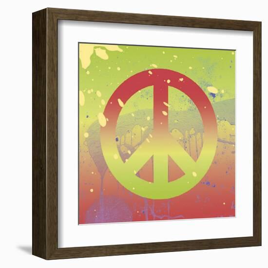 Outtasight Peace-Erin Clark-Framed Giclee Print