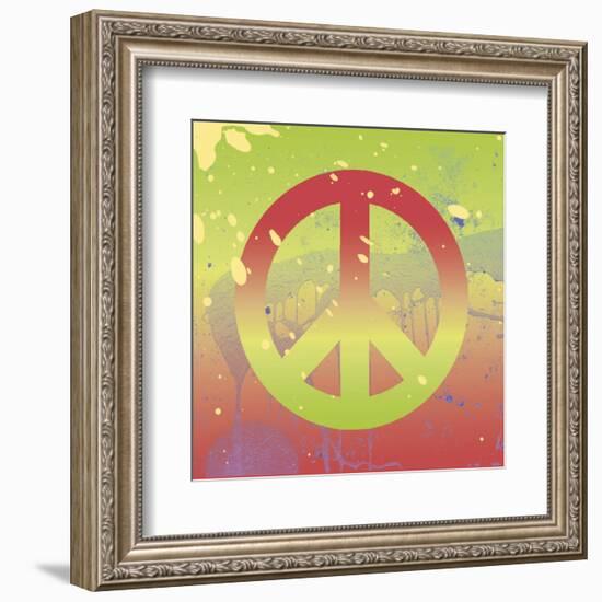 Outtasight Peace-Erin Clark-Framed Art Print