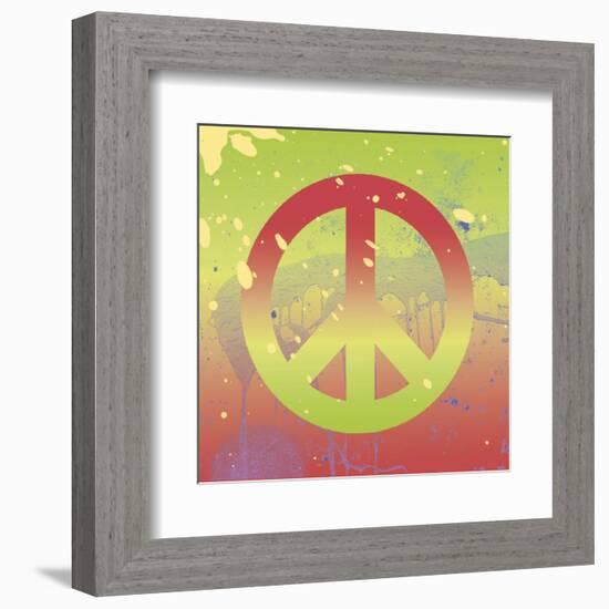 Outtasight Peace-Erin Clark-Framed Art Print