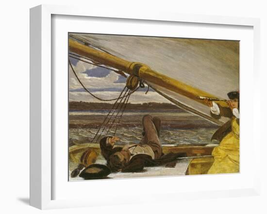 Outward Bound, 19th Century-Augustus Leopold Egg-Framed Giclee Print