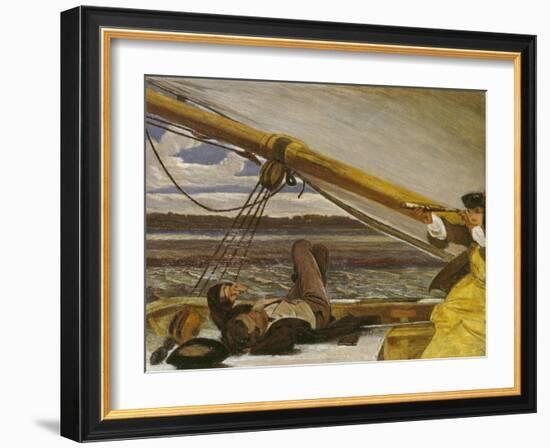 Outward Bound, 19th Century-Augustus Leopold Egg-Framed Giclee Print