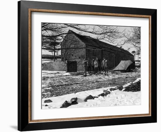 Outward Bound Course, Near Hope, Derbyshire, 1965-Michael Walters-Framed Photographic Print