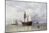 Outward Bound Whaler-William Bradford-Mounted Giclee Print