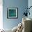 Oval Blues 2-Filippo Ioco-Framed Art Print displayed on a wall