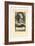 Oval Head-And-Shoulders Profile Portrait of French Balloonist Jean-François Pilâtre De Rozier-null-Framed Giclee Print