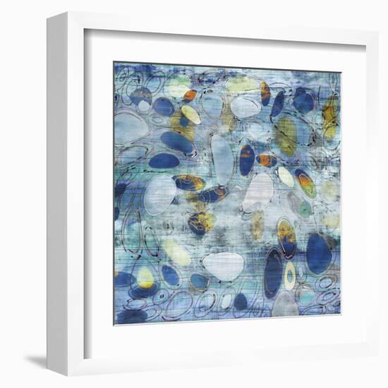 Ovals 1-Carla West-Framed Giclee Print