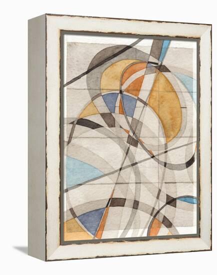 Ovals & Lines I-Nikki Galapon-Framed Stretched Canvas