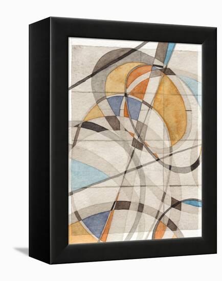 Ovals & Lines I-Nikki Galapon-Framed Stretched Canvas