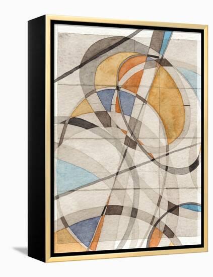 Ovals & Lines I-Nikki Galapon-Framed Stretched Canvas