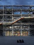 Pompidou Center in Paris-Ove Arup and Partners-Mounted Photographic Print