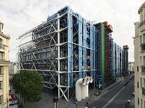 Pompidou Center in Paris-Ove Arup and Partners-Mounted Photographic Print