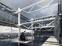 Pompidou Center in Paris-Ove Arup and Partners-Premium Photographic Print