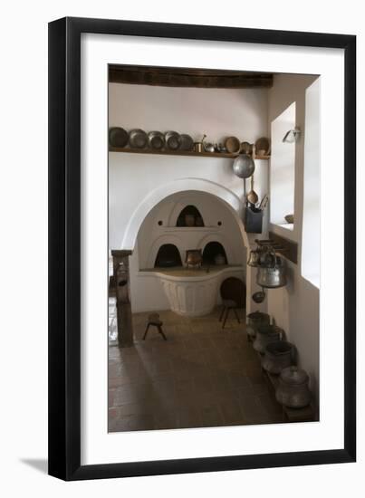 Oven and Copper Pots-null-Framed Photographic Print