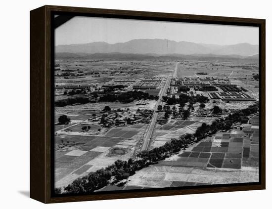 Over-All View of Chandigarh, New Capital City of Punjab-null-Framed Premier Image Canvas