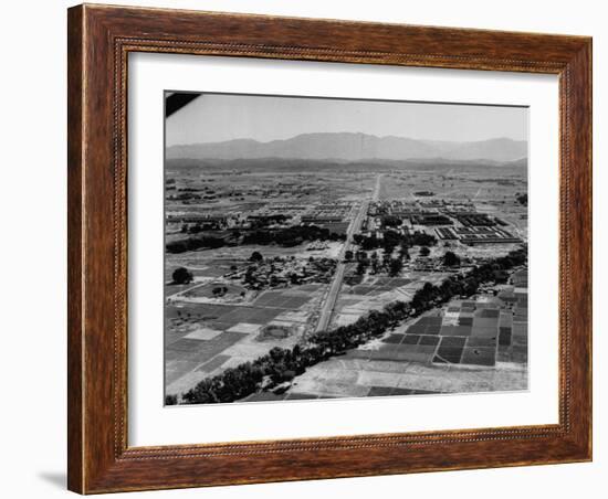 Over-All View of Chandigarh, New Capital City of Punjab-null-Framed Photographic Print