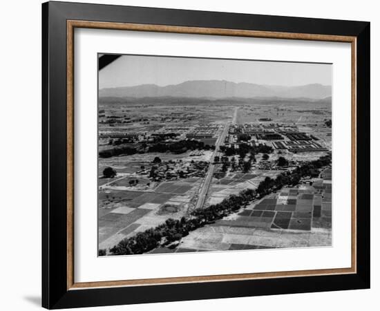 Over-All View of Chandigarh, New Capital City of Punjab-null-Framed Photographic Print