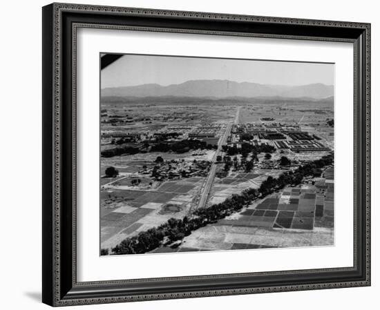 Over-All View of Chandigarh, New Capital City of Punjab-null-Framed Photographic Print