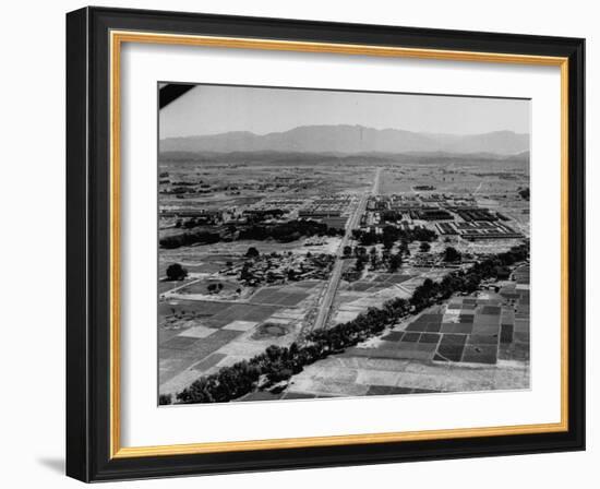 Over-All View of Chandigarh, New Capital City of Punjab-null-Framed Photographic Print