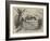 Over and Under, a Coursing Sketch-null-Framed Giclee Print