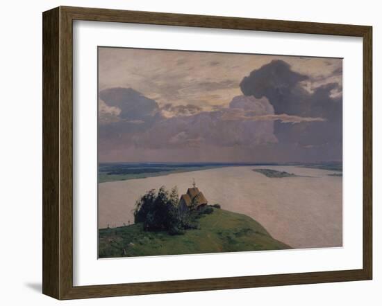 Over Eternal Peace, 1894-Isaak Ilyich Levitan-Framed Giclee Print