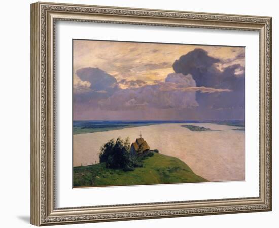 Over Eternal Peace, 1894-Isaak Ilyich Levitan-Framed Giclee Print