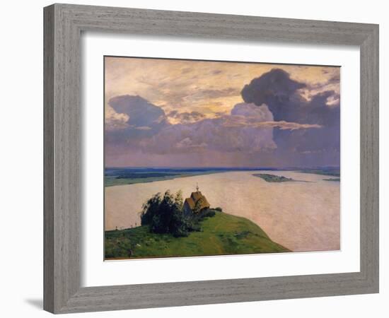 Over Eternal Peace, 1894-Isaak Ilyich Levitan-Framed Giclee Print