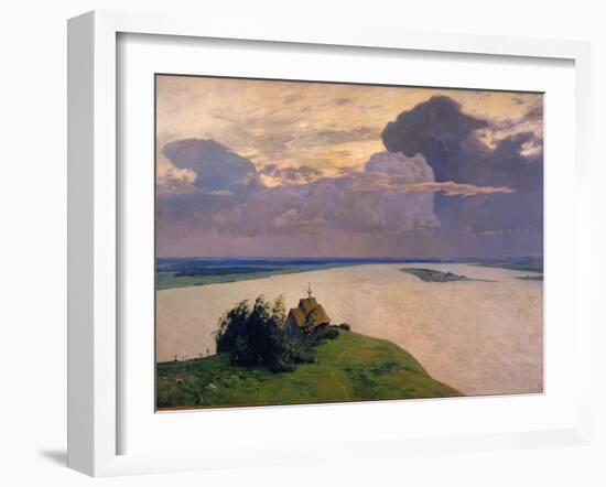 Over Eternal Peace, 1894-Isaak Ilyich Levitan-Framed Giclee Print