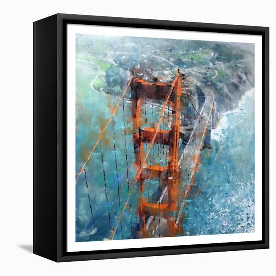 Over Golden Gate-Mark Lague-Framed Stretched Canvas