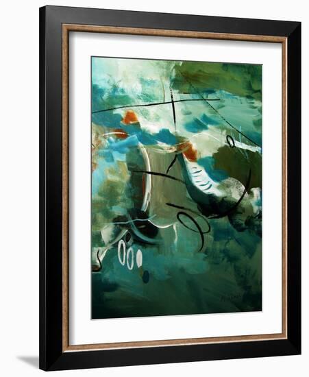 Over Land And Sea II-Ruth Palmer-Framed Art Print