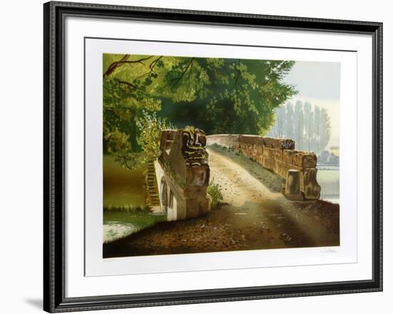 Over The Bridge-Solmon-Framed Collectable Print