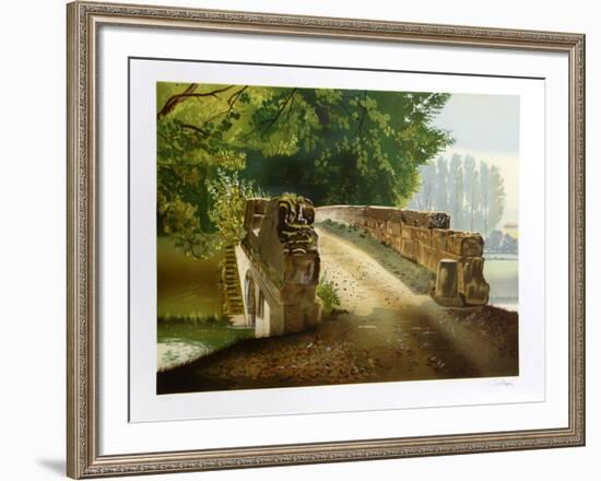 Over The Bridge-Solmon-Framed Collectable Print