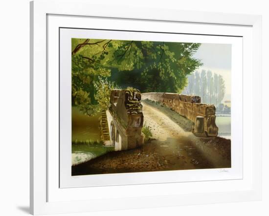 Over The Bridge-Solmon-Framed Collectable Print