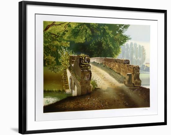 Over The Bridge-Solmon-Framed Collectable Print