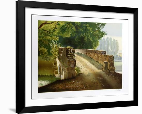 Over The Bridge-Solmon-Framed Collectable Print