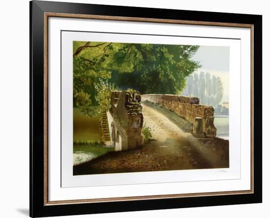 Over The Bridge-Solmon-Framed Collectable Print