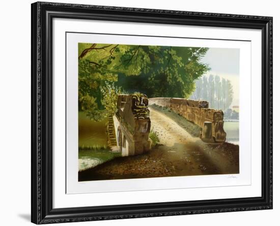 Over The Bridge-Solmon-Framed Collectable Print