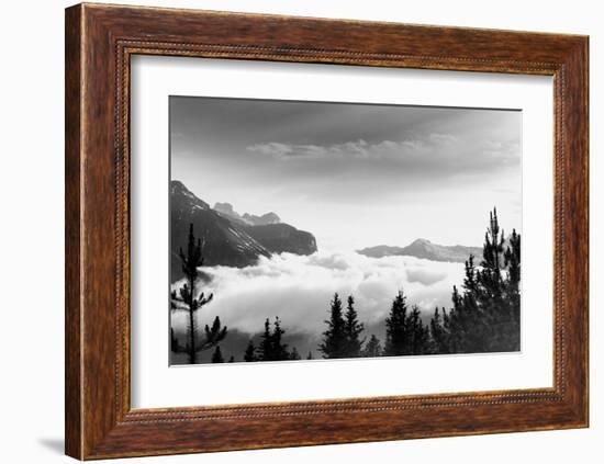 Over the Clouds, Banff National Park, Alberta-null-Framed Art Print