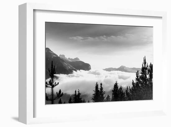 Over the Clouds, Banff National Park, Alberta-null-Framed Art Print