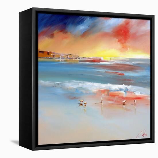 Over the Club-Craig Trewin Penny-Framed Stretched Canvas