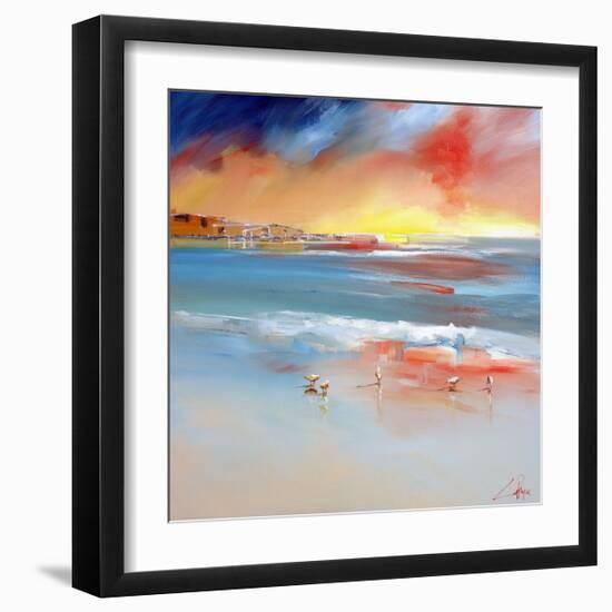 Over the Club-Craig Trewin Penny-Framed Art Print