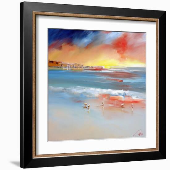 Over the Club-Craig Trewin Penny-Framed Art Print