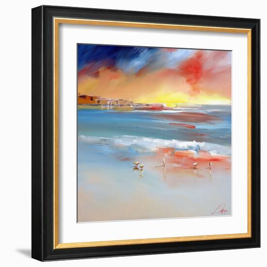 Over the Club-Craig Trewin Penny-Framed Art Print