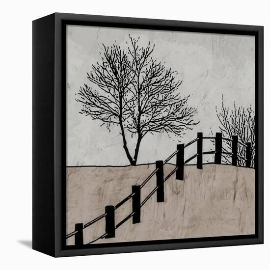 Over the Fence-Ynon Mabat-Framed Stretched Canvas