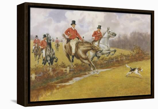 Over the Fence-Warren Williams-Framed Premier Image Canvas