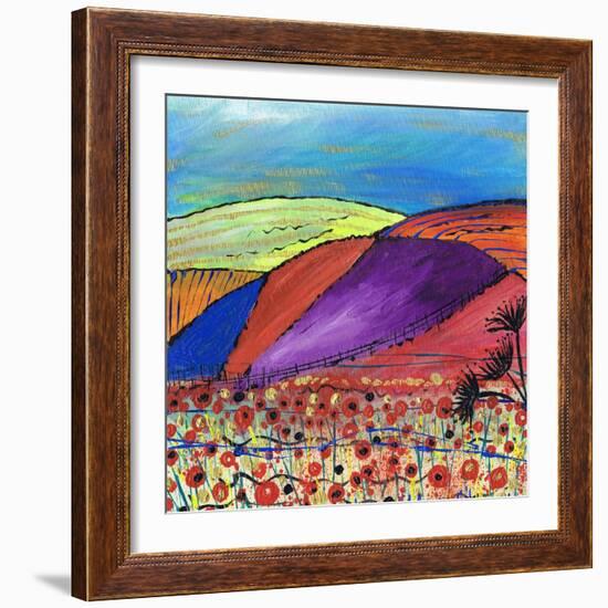 Over the Fence-Caroline Duncan-Framed Giclee Print